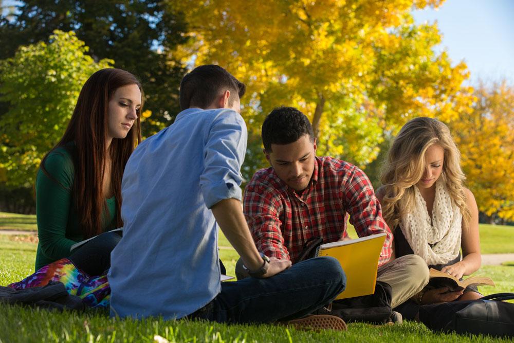 unc students studying